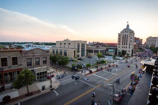 Downtown Rockford street view