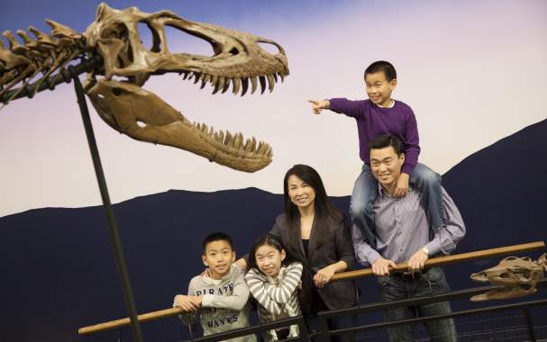 Family at Burpee Museum