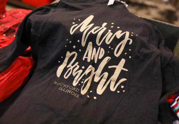 merry & bright shirt stroll