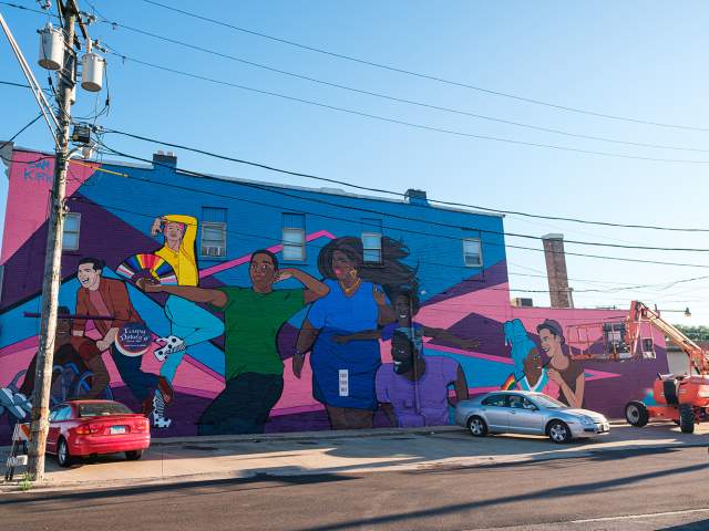 Sam Kirk mural
