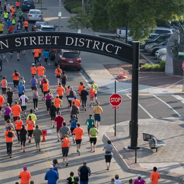 Rockford Marathon on Main Street