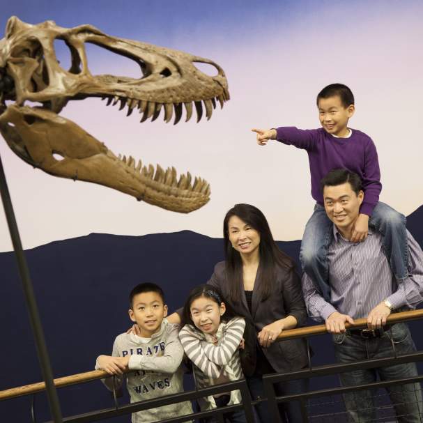 Family at Burpee Museum