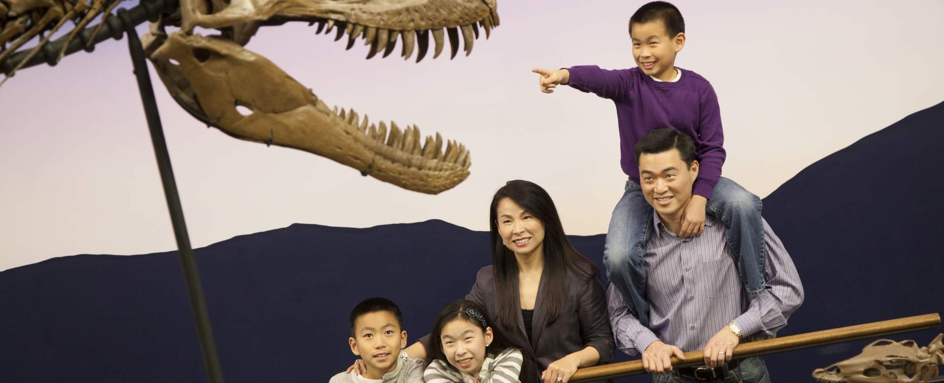 Family at Burpee Museum