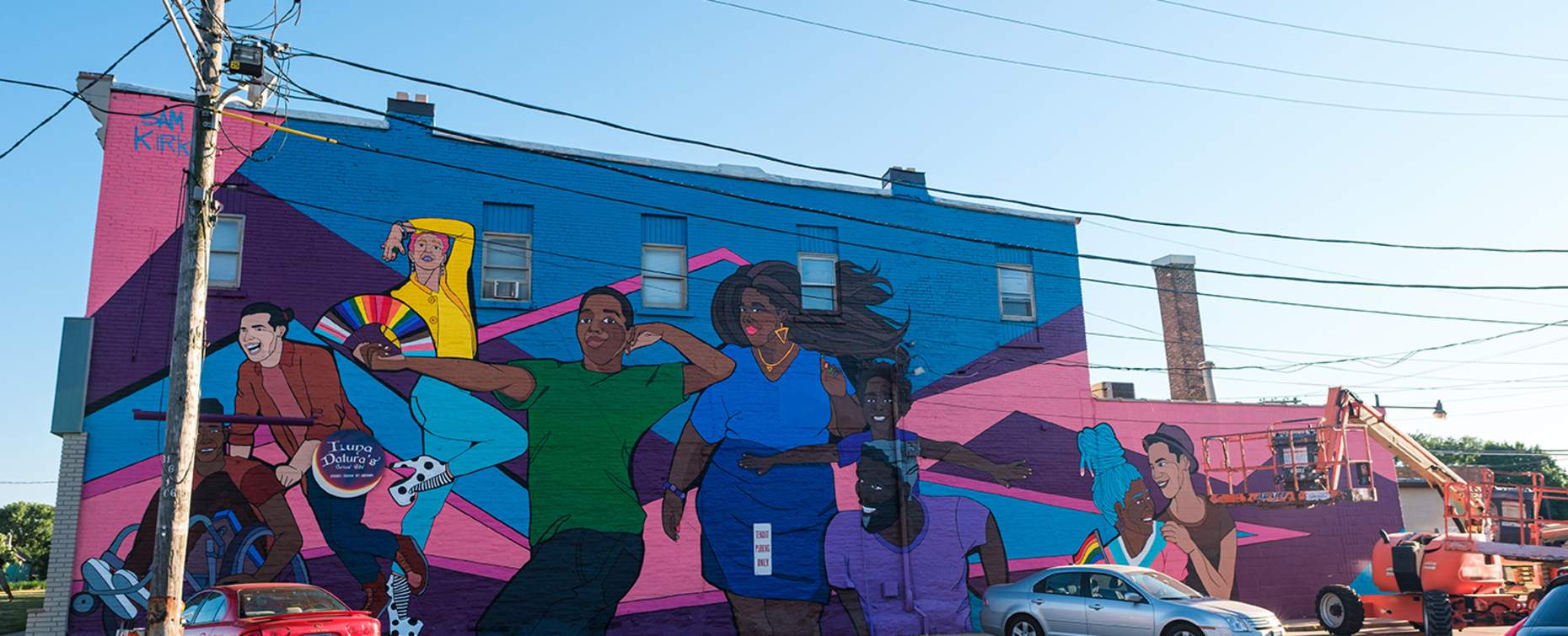 Sam Kirk mural
