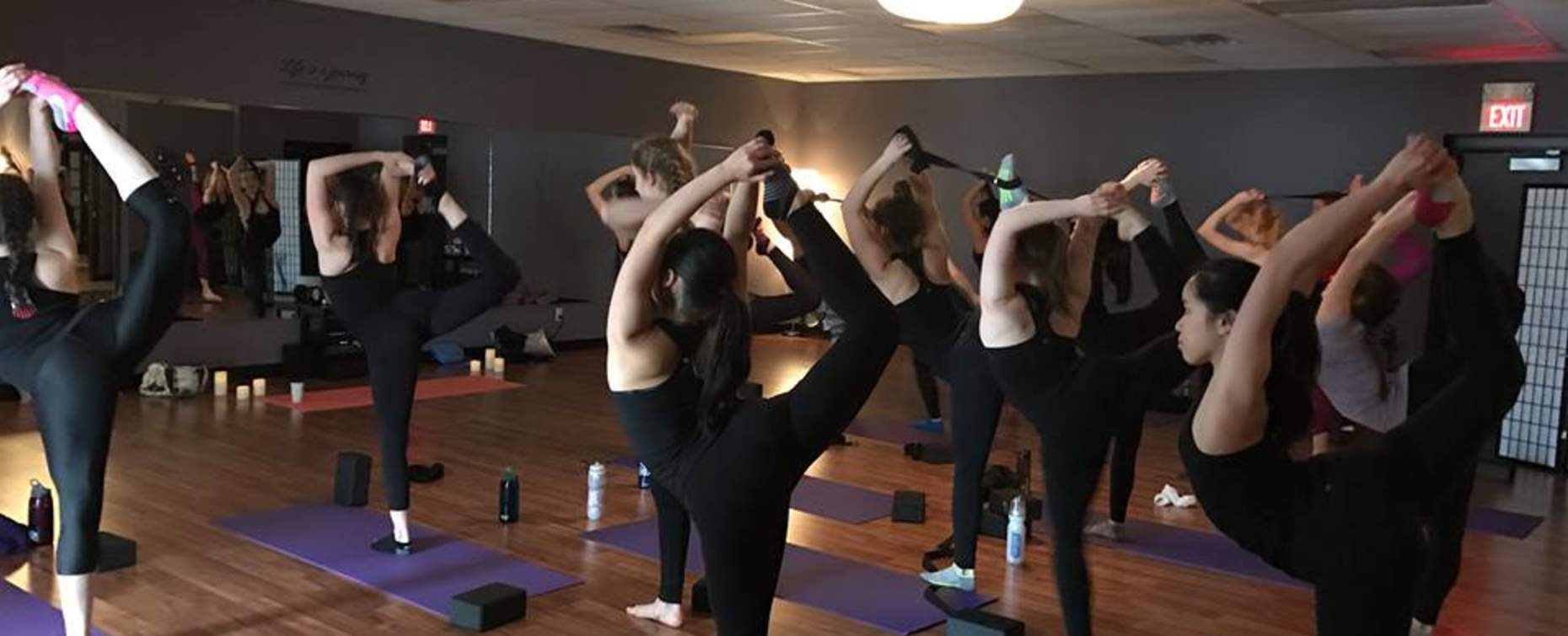 Nspired yoga class