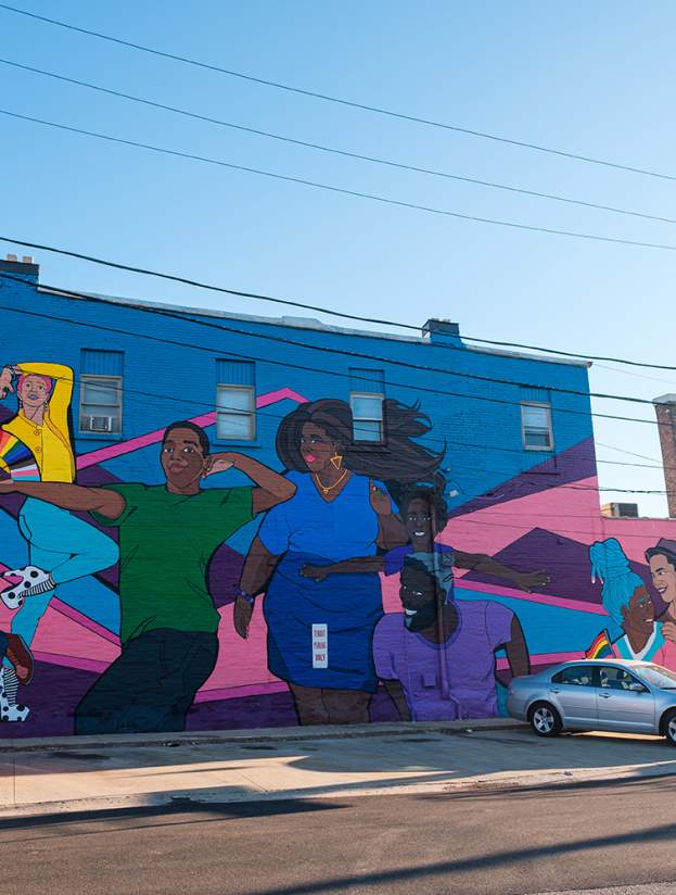 Sam Kirk mural