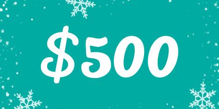 Stroll 2022 $500 Donation Button
