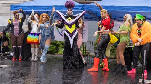 back alley pride party