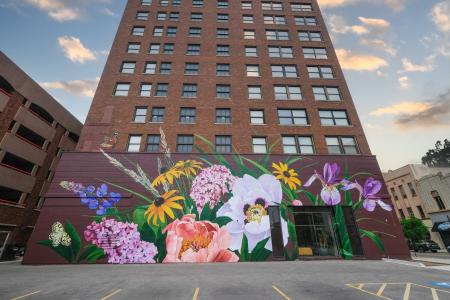 Louise Z Mural