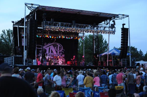 Old Settlers Days Stage