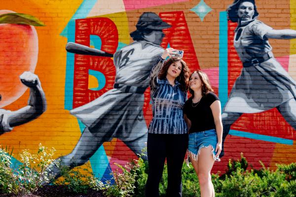 Mural Trail Selfie