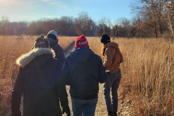 colored sands forest preserve hike
