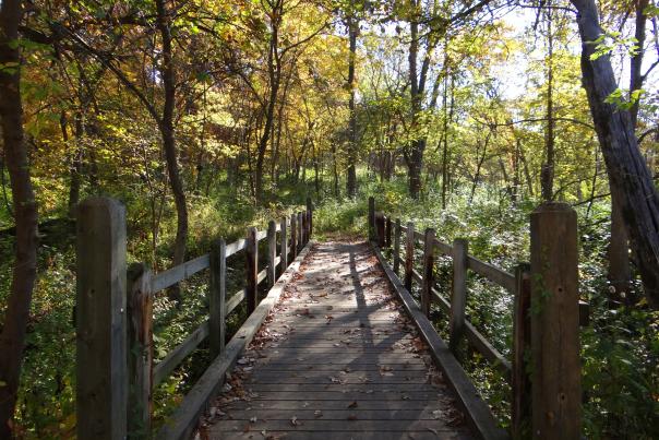 Severson Dells walkway