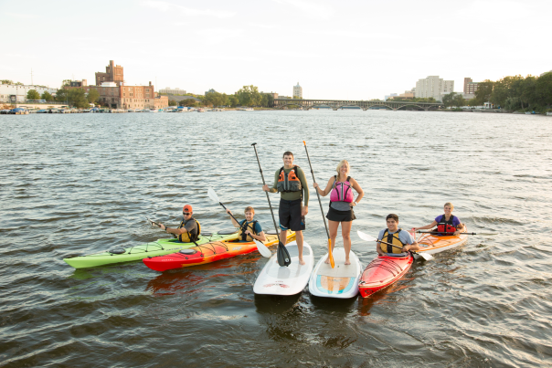 Kayakers on the Rock River