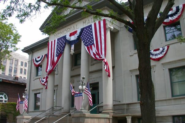 Veterans Memorial Hall exterior