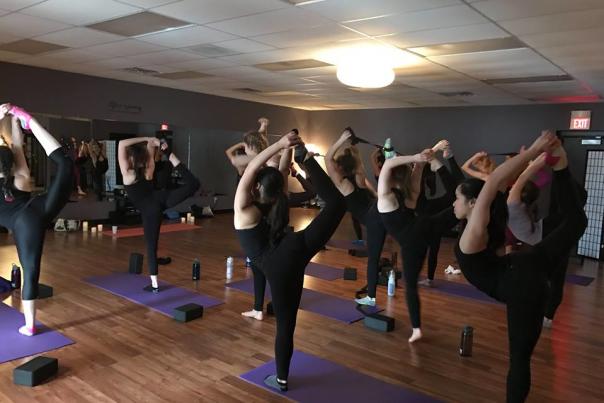 Nspired yoga class