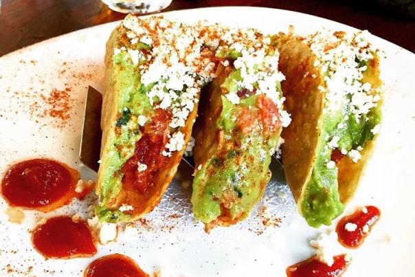 pork tacos from Social