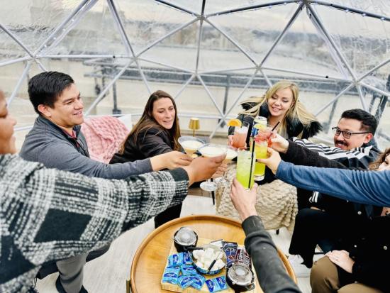 igloos the top