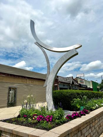 Hold Me Up Sculpture