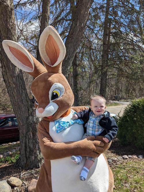 Easter Bunny Visit