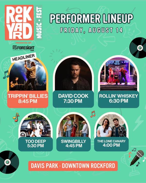 Friday Lineup