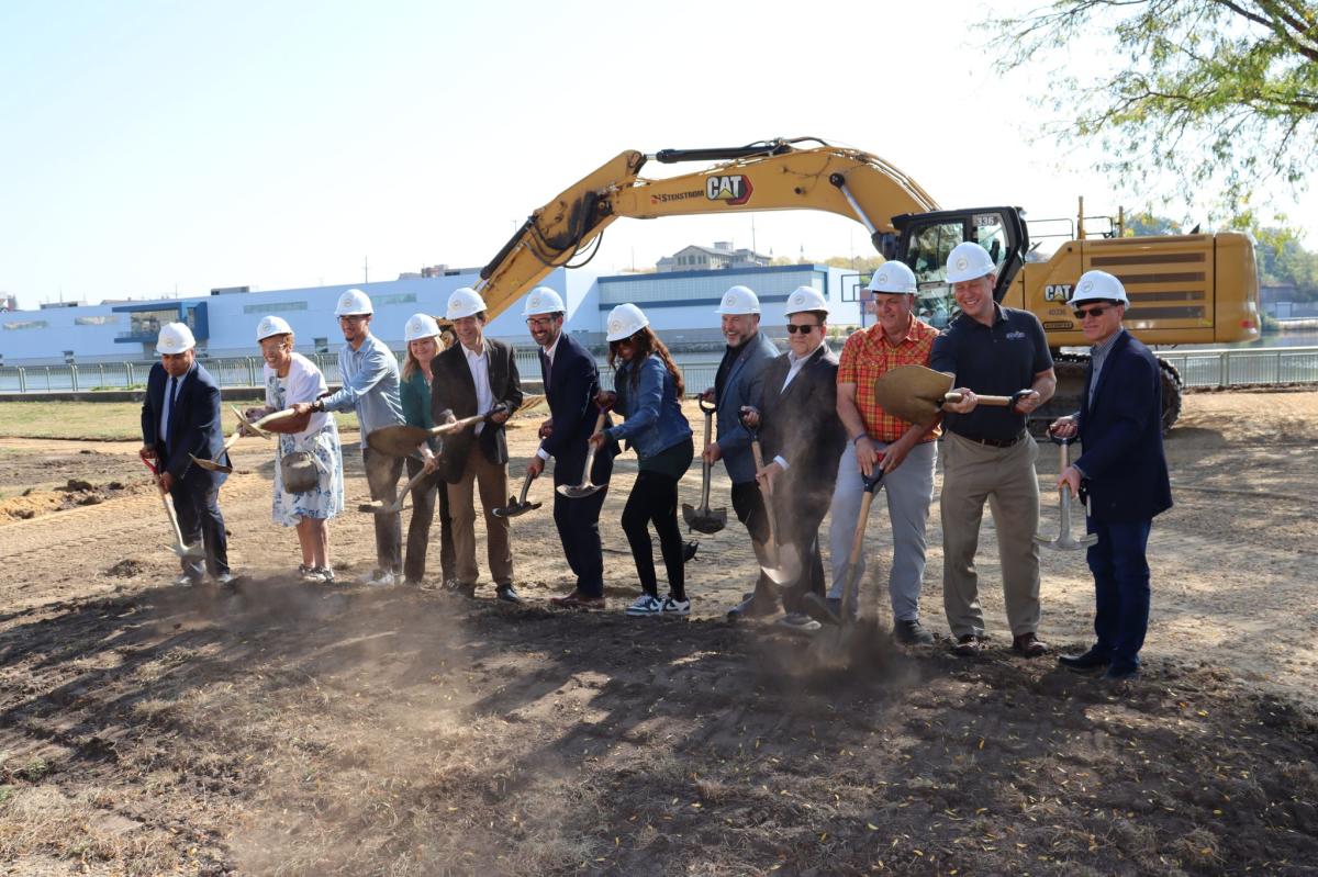 Davis Park Groundbreaking