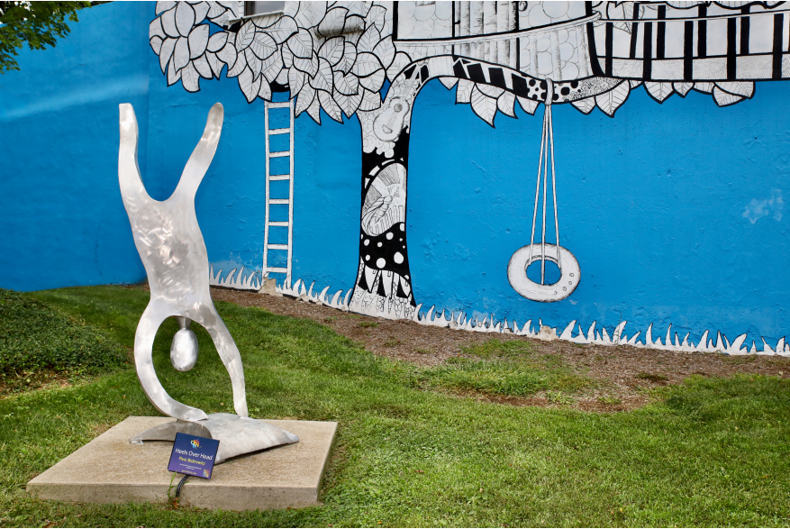 heels over head sculpture
