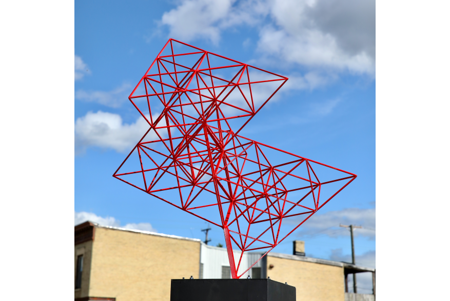 triangle play sculpture