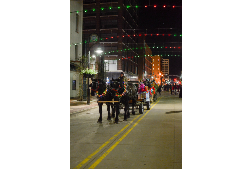 Stroll on State horse and wagon
