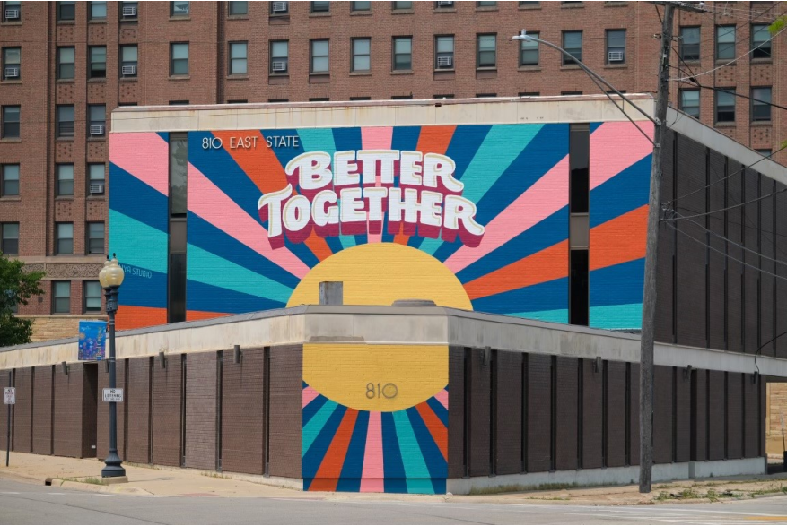 OhYa Studios E. State Mural