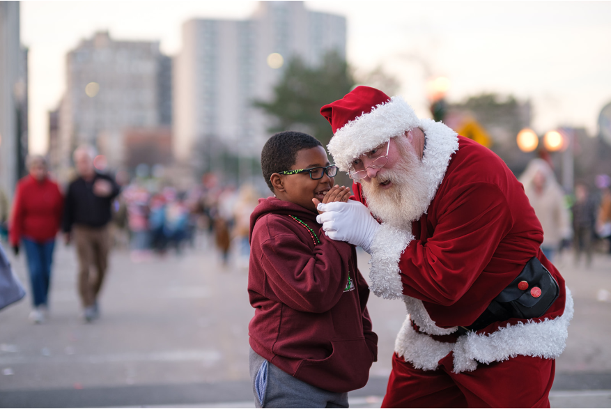 Stroll on State- Child w/ Santa