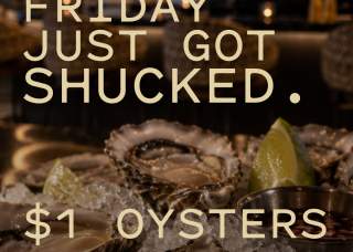 $1 Oyster Fridays at Deco