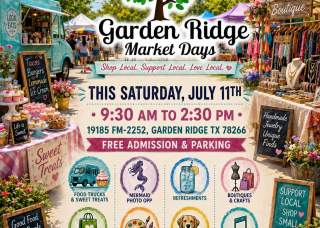 Garden Ridge Market Days - July 11, 2026
