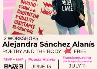 Poetry Workshops with Alejandra Sanchez Alanis