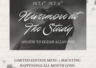 Nevermore at The Study: An Ode to Egdar Allan Poe