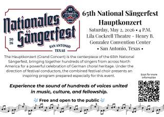 65th National Sangerfest - German Choral Concert