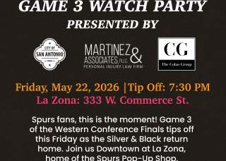 San Antonio Spurs Western Conference Finals Game 3 Watch Party
