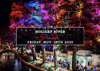 Paesanos Riverwalk: Ford Holiday River Parade Viewing Party