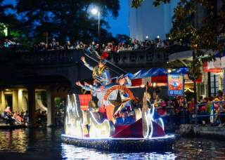 The Texas Cavaliers River Parade