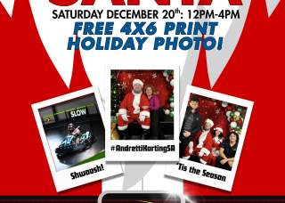 Andretti San Antonio: Photos with Santa