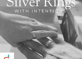 Silver Ring with Intentions