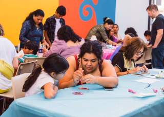 First Tuesday: Ceramic Tile Painting