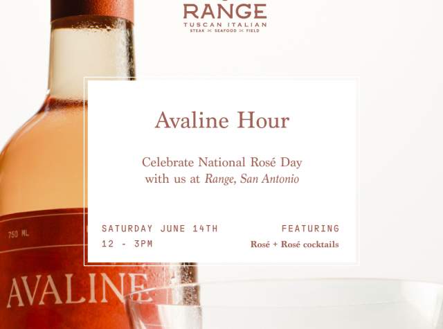 Rosé Day at Range with Avaline Wines
