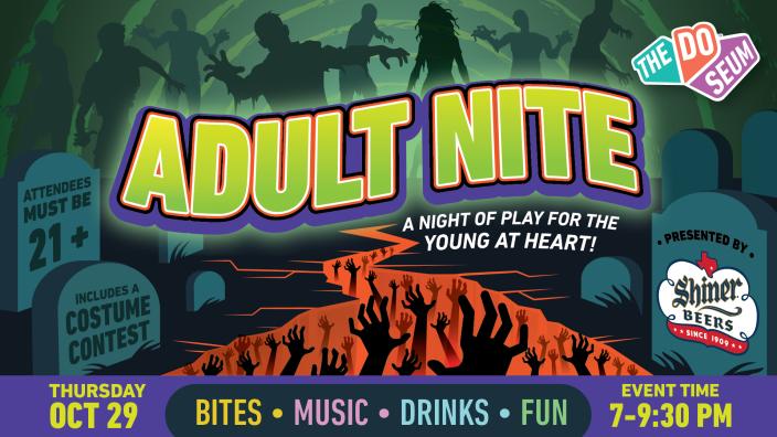 Adult Nite: Zombies!