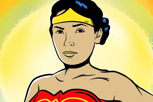 Emma Tenayuca as Wonder Woman