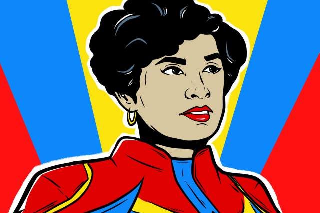 Maria Antonietta Berriozabal as Captain Marvel