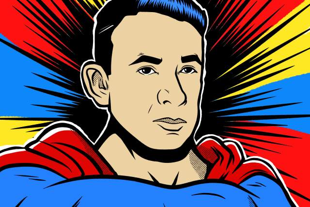 Albert Pena as Superman