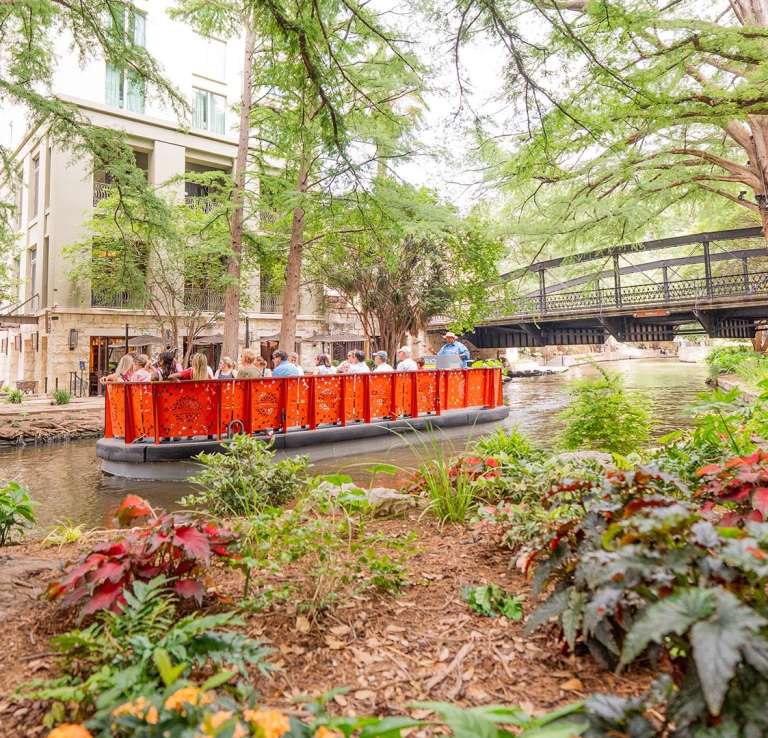River Barge on the San Antonio River Walk