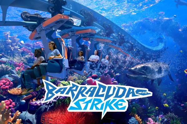 SeaWorld San Antonio to Debut Barracuda Strike—Texas’ First-Ever Inverted Family Roller Coaster