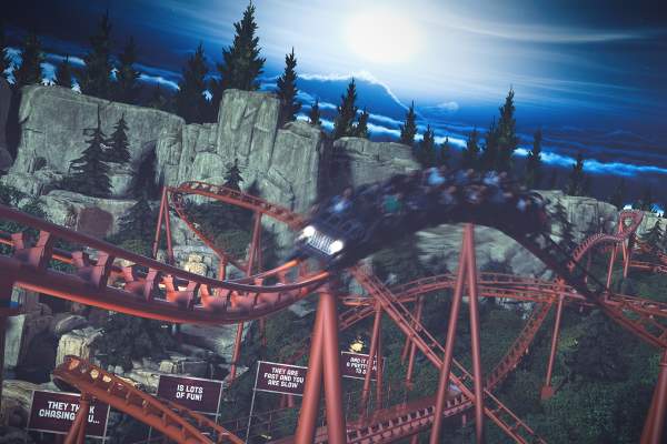 Six Flags Fiesta Texas Unleashes Werewolf Gorge, The World's Longest Family Launch Roller Coaster